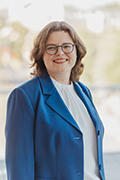 Halbporträt Dr. Andrea Bindig, Pressesprecherin des Deutschen Sozialgerichtstags e.V.